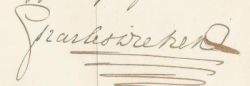 image of Charles Dickens signature